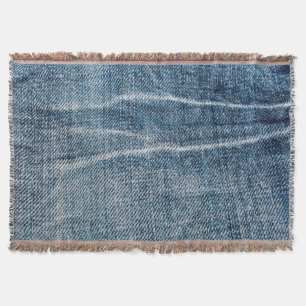 Cobertor Fechamento de Denim Cloth.