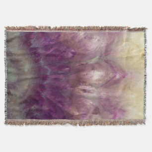 Cobertor Fechar um Ametista roxo