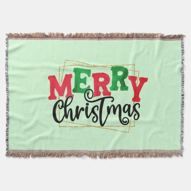 Cobertor Feliz Natal - Quadro 80716 (Frente)
