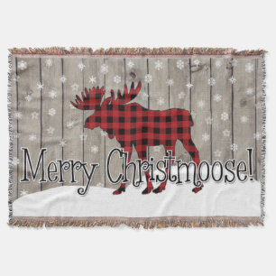 Cobertor Feliz rustica Christmoose!