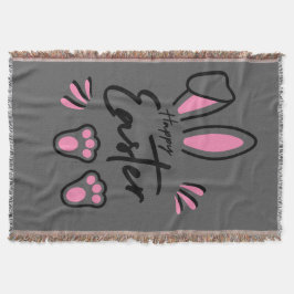 Cobertor Felz pascoa (rosa)