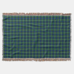 Cobertor Ferguson Clan Tartan Blue, Green and Red Xadrez