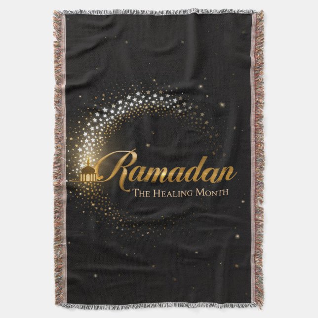 Cobertor Feriado do Ramadan MubaraK (Frente Vertical)