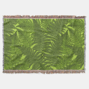 Cobertor Fern em verde