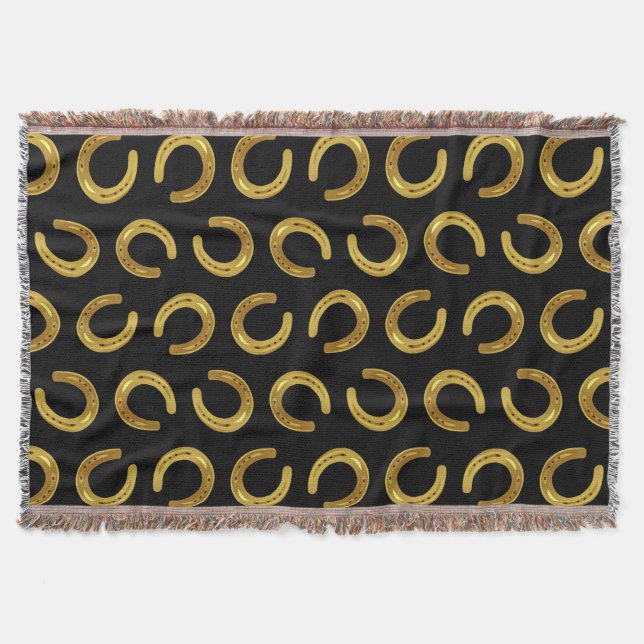 Cobertor Ferradura dourada (Frente)