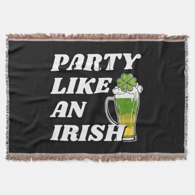 Cobertor Festa Como um Irlandês (Frente)
