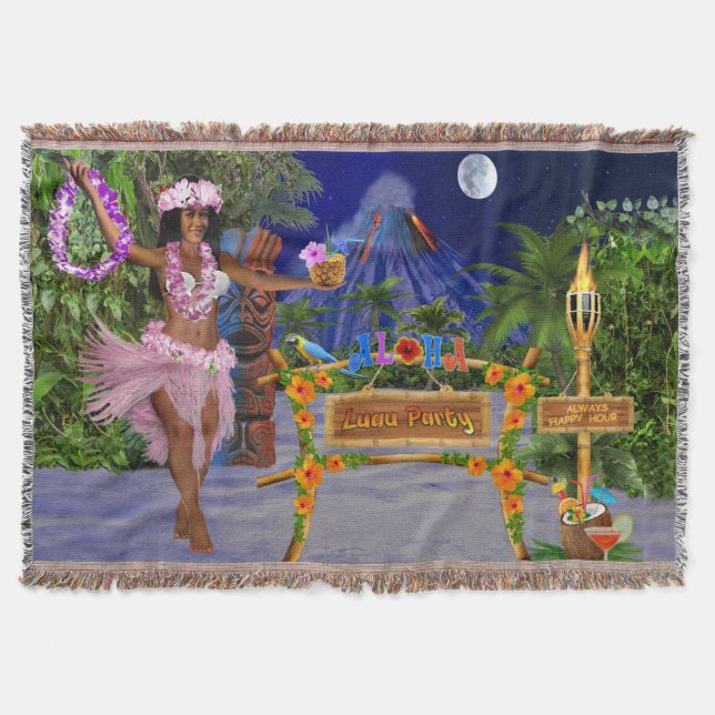 COBERTOR FESTA LUAU (Frente)