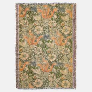 Cobertor Festival de Flores William Morris Spring Compton