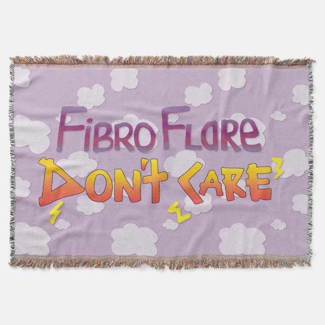 Cobertor Fibro Flare Não se importa (Frente)