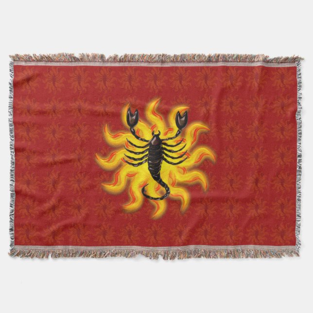 Cobertor Fiery Scorpio (Frente)