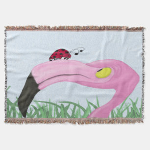 Cobertor Fiona O Flamingo E O Ladybug