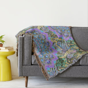 Cobertor Flor Da Vida - Estilo De Mandala Índia 2