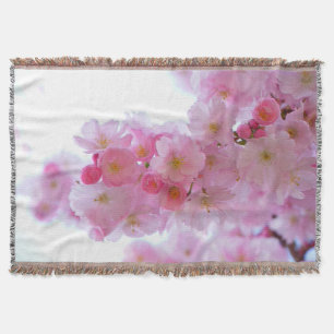 Cobertor Flor de Árvore de Cereja Japonês