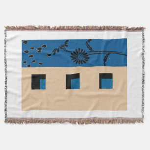 Cobertor Flor de Construção