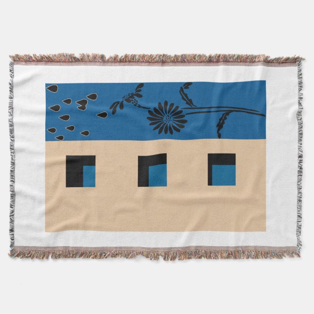 Cobertor Flor de Construção (Frente)