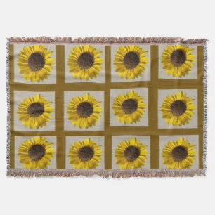 Cobertor Flor de Girassol