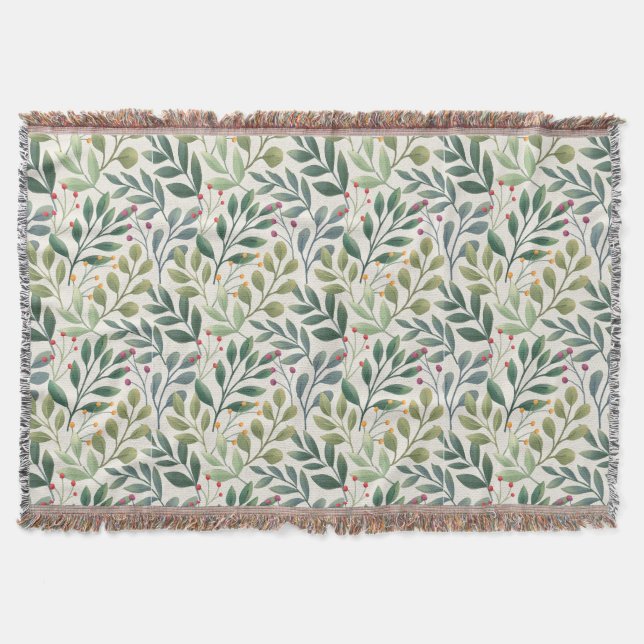 Cobertor Flor Silvestre Vintage (Frente)