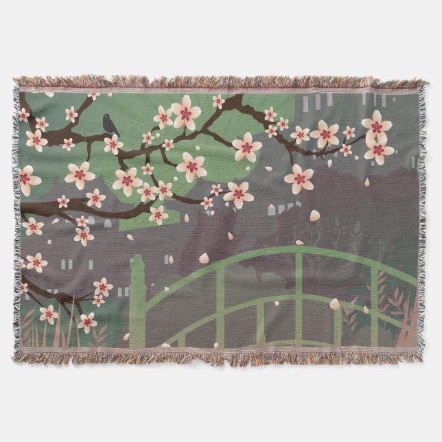 Cobertor Flor Sundown (Frente)