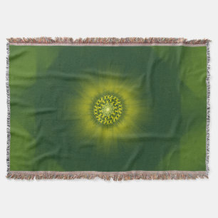 Cobertor Floração de Pó de Ouro – Fractal Botânico