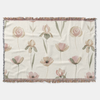 Cobertor Floral Elegance Throw Blanket