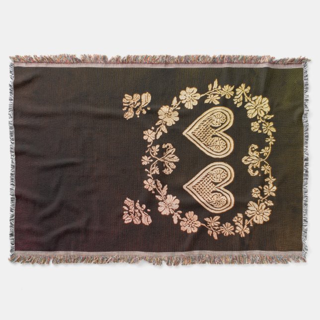 Cobertor Floral Fall Color  (Frente)