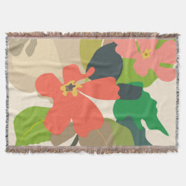 Cobertor Floral Garden Color Blocks