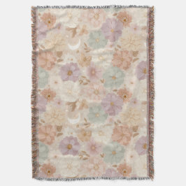 Cobertor Floral Prado Celestial
