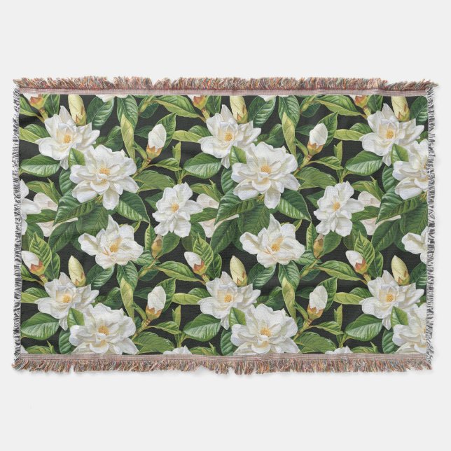 Cobertor Flores de Gardênia (Frente)