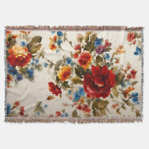 Cobertor Flores de Verão Coloridas, Е pintadas e deliciosas