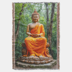 Cobertor Floresta da Calma: O Santuário do Buda