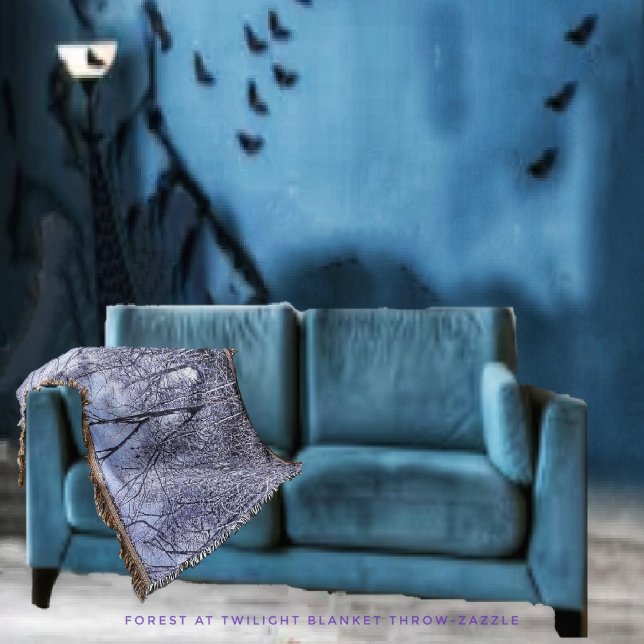 Cobertor Floresta Em Twilight (Criador carregado)