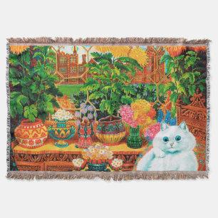 Cobertor Flower Lovers Cat, Louis Wain