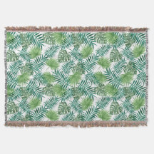 Folhas de Palma Botânica Verde Elegante