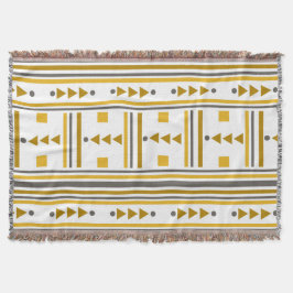 Cobertor Folheto do Padrão Geométrico