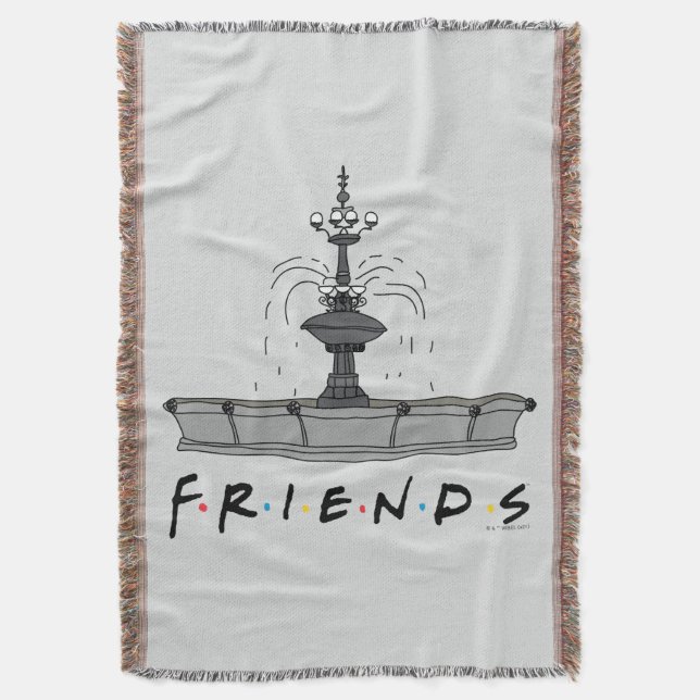 Cobertor Fonte FRIENDS™ (Frente Vertical)