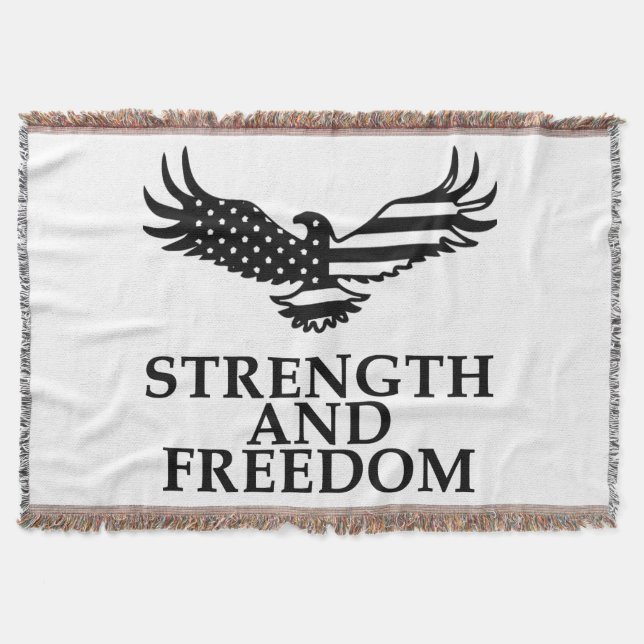 Cobertor Força e liberdade (Frente)