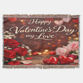 Cobertor 'Forever Your Valentine' Throw Blanket