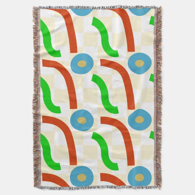 Cobertor Formas de vetor com um padrão perfeito (Frente Vertical)