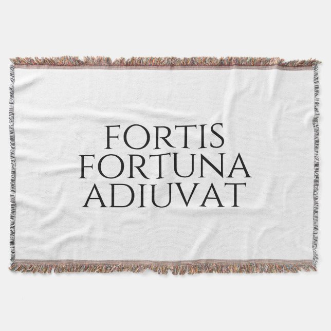 Cobertor Fortis Fortuna Adiuvat (Frente)