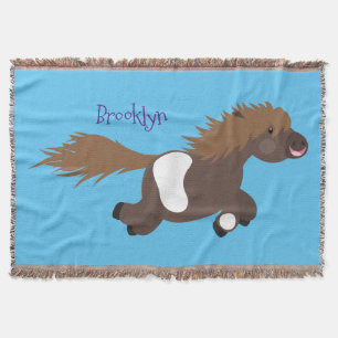 Cobertor Foto de desenho animado de Shetland em circulação