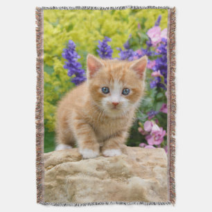 Cobertor Foto Do Jardim De Flor De Ginger Ginger Ginger -