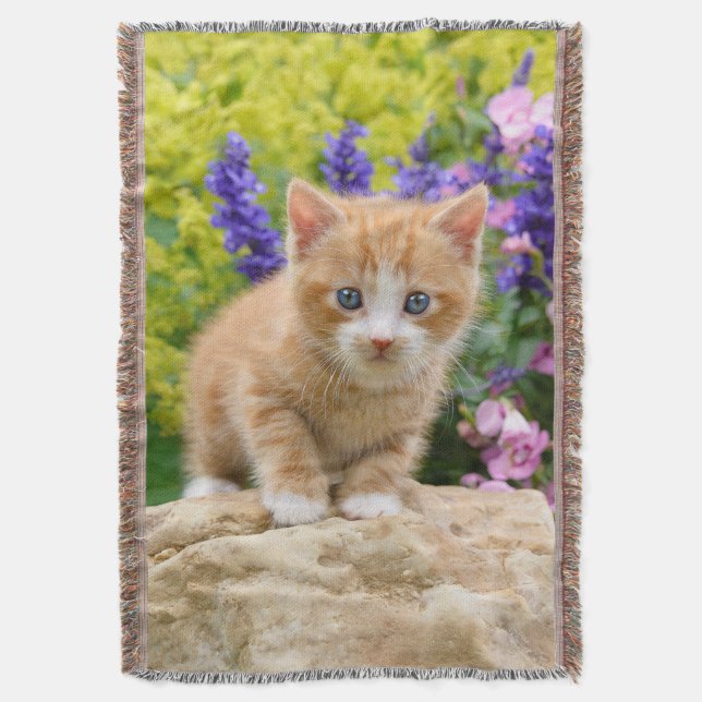 Cobertor Foto do Jardim Flor Ginger Ginger Ginger - (Frente Vertical)