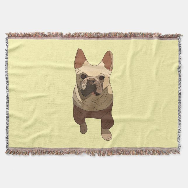 Cobertor French Bulldog (Frente)