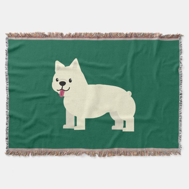 Cobertor Frenchie Lover Green (Frente)