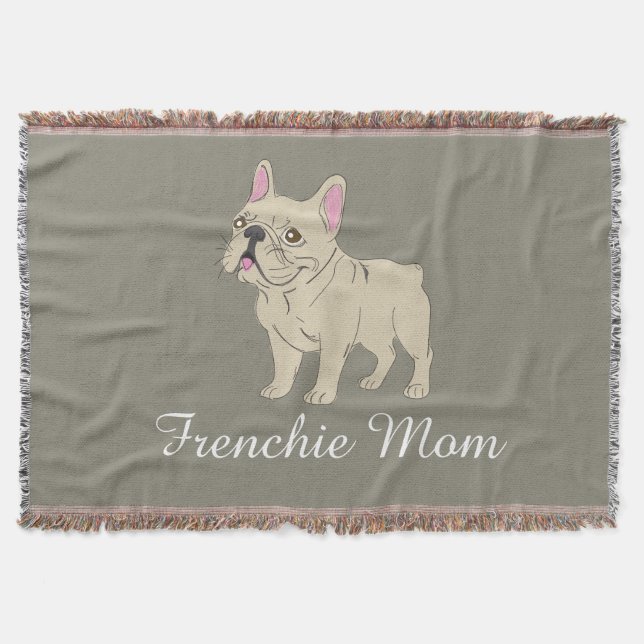 Cobertor Frenchie Mom (Frente)