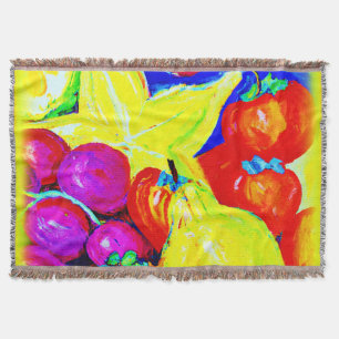 Cobertor Frutas brilhantes e Céus Estelares. Comprar Agora