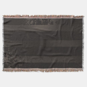 Cobertor Fundo castanho listrado a vapor