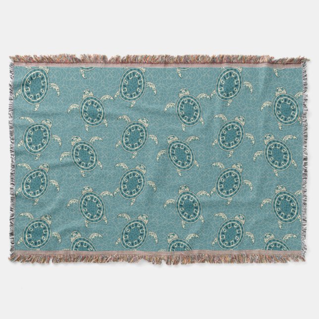 Cobertor fundo das tartarugas (Frente)