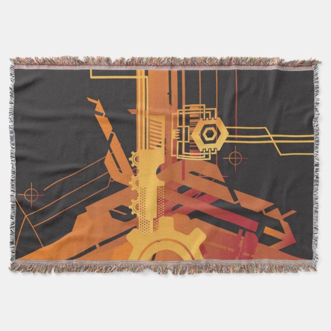 Cobertor Fundo de intervalo mínimo técnico (Frente)