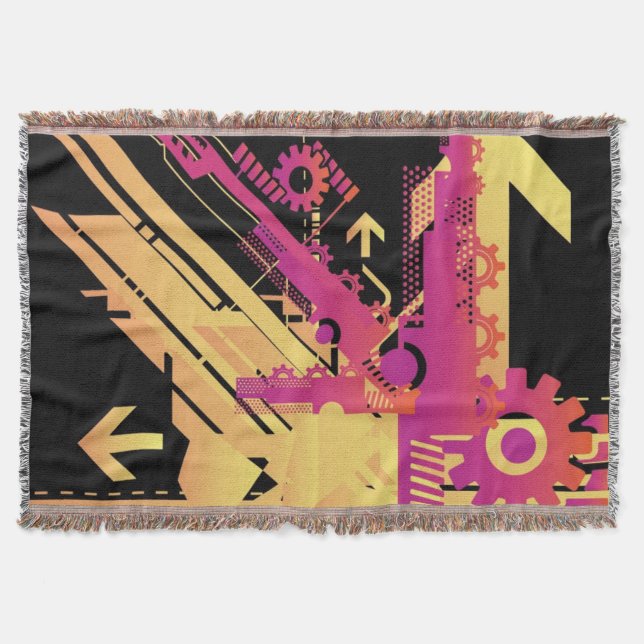 Cobertor Fundo de intervalo mínimo técnico 7 (Frente)